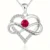 Red Birthstone Necklace